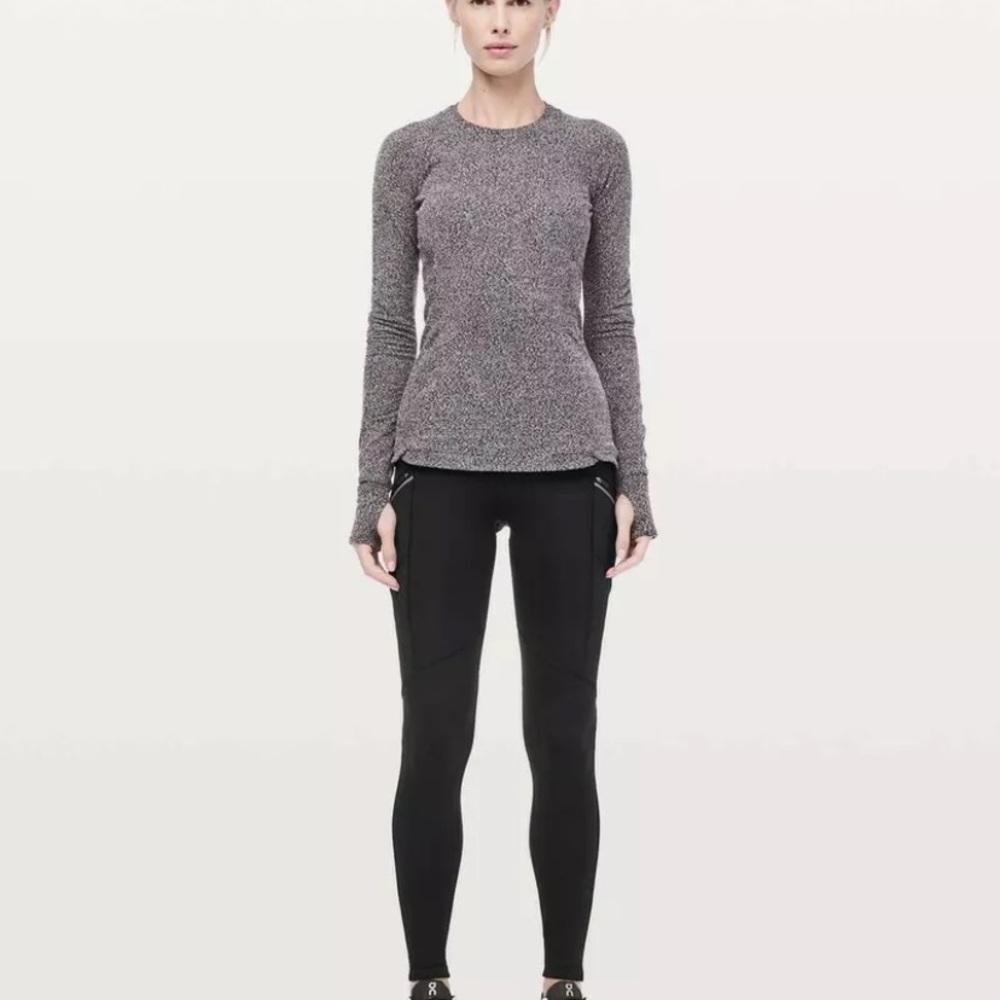 Lululemon Toasty Tech Tight Black Size 10